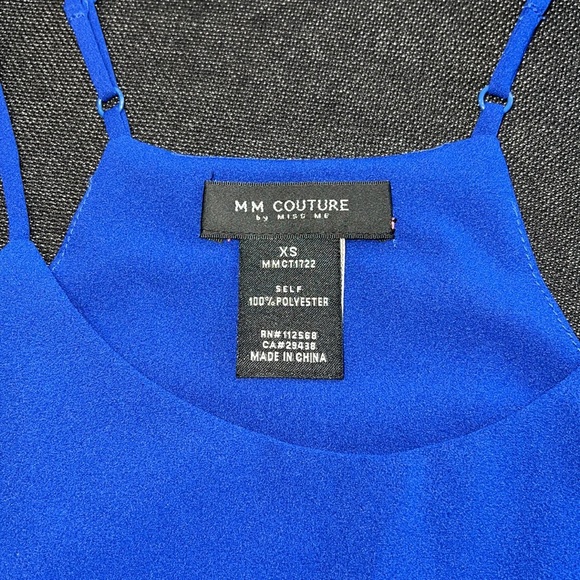 M M Couture spaghetti strap blouse - Picture 9 of 10